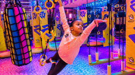 Bright adventure at Urban Air park